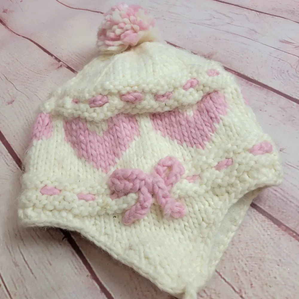 Heart Hat 4-7years
